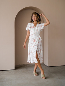 Платье миди MON VOL модель mv0685 Фото