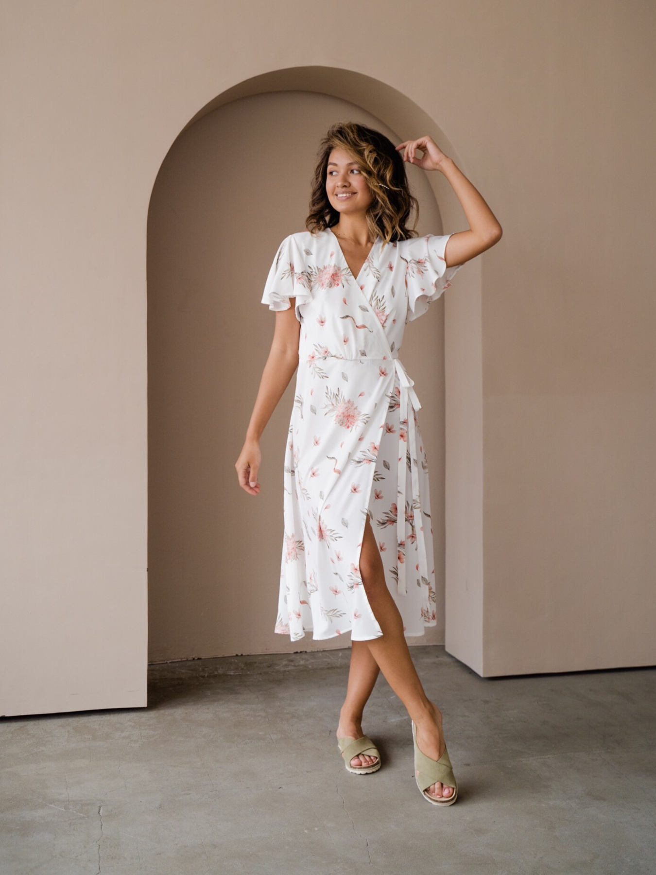 Сукня міді MON VOL модель mv0685 Фото