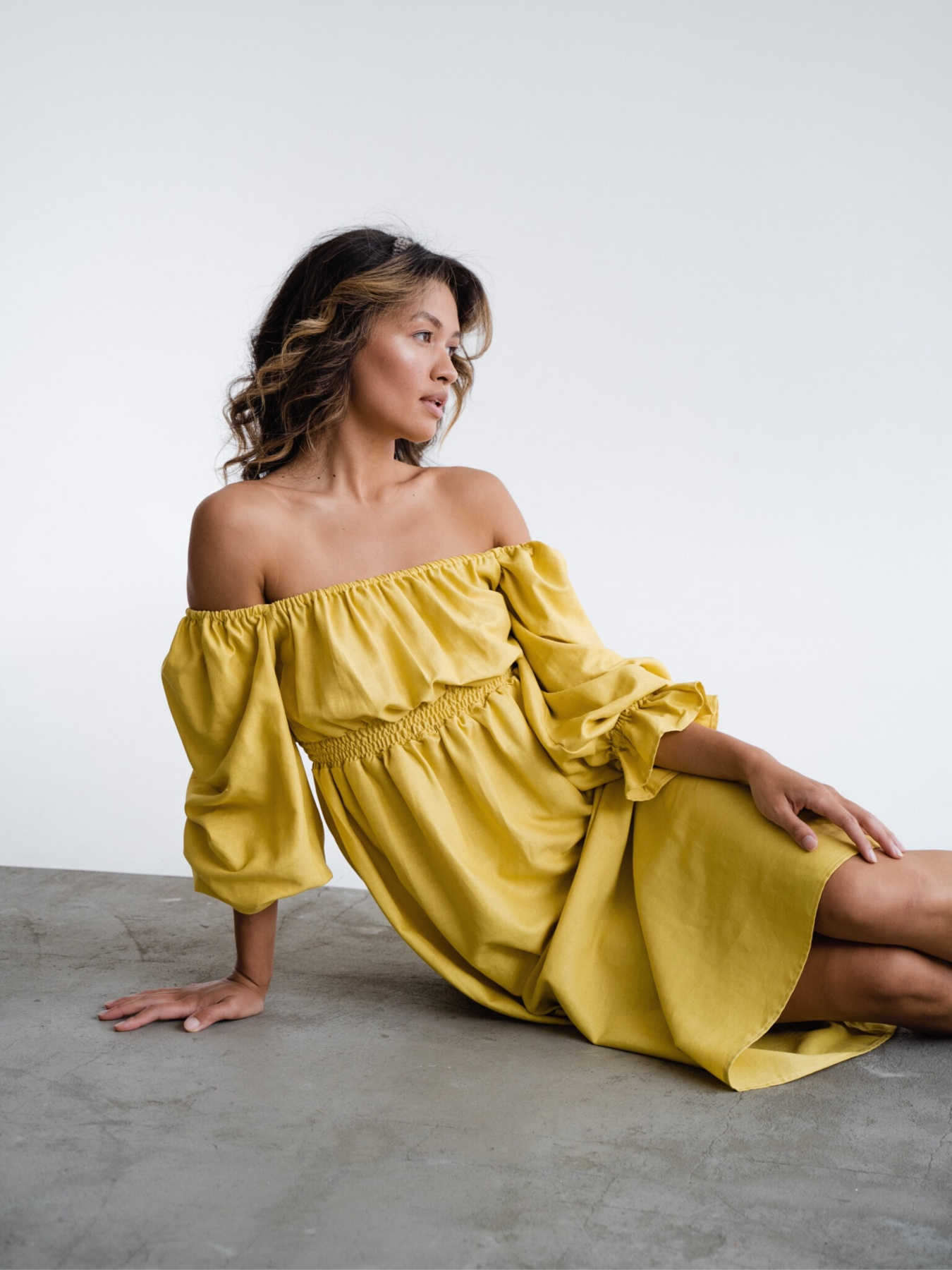 Сукня міді MON VOL модель mv1335 Фото