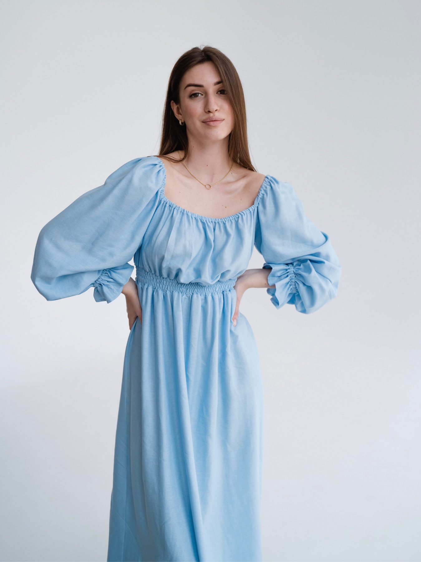 Сукня міді MON VOL модель mv1337 Фото