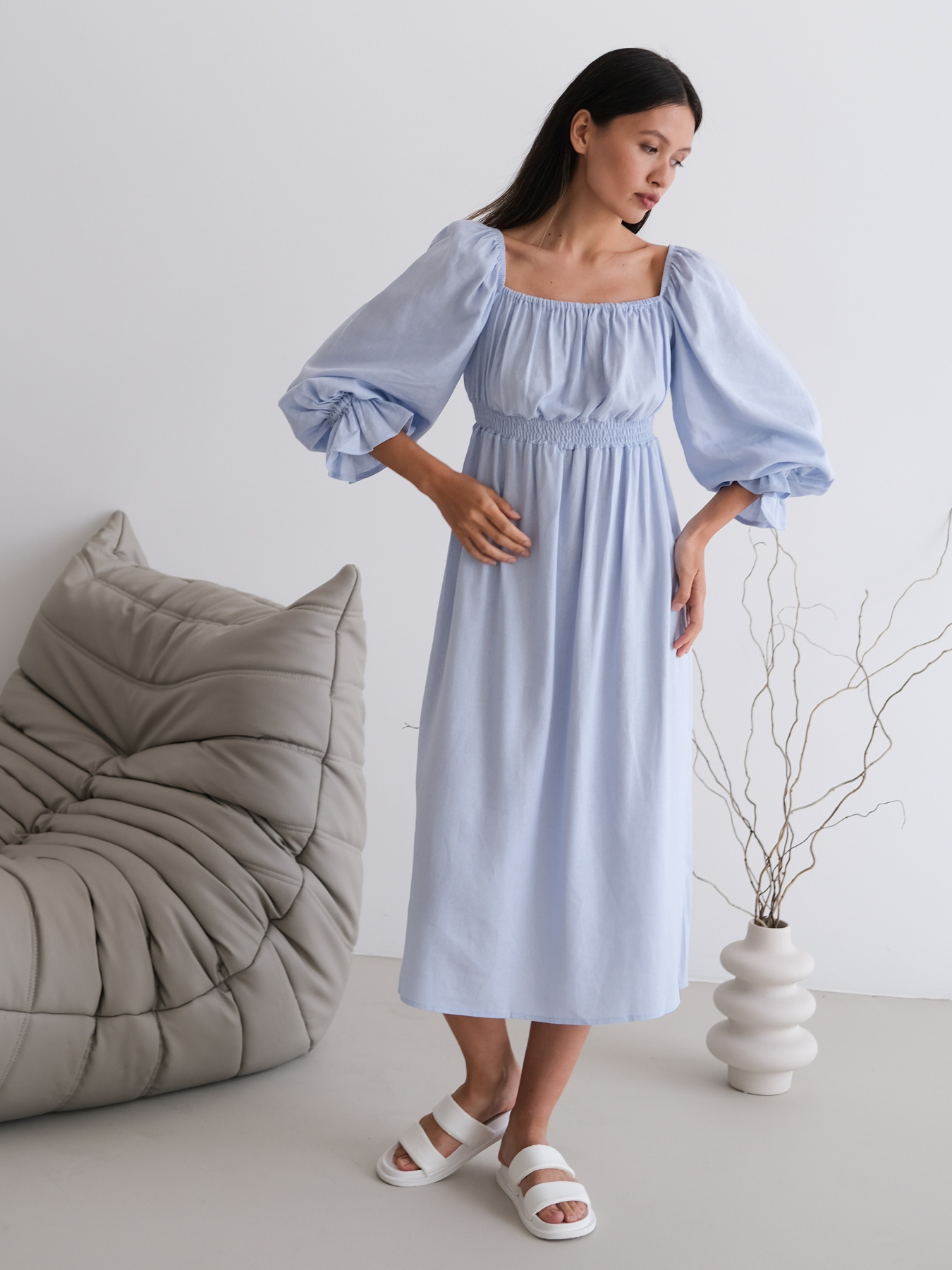 Сукня міді MON VOL модель mv1337 Фото