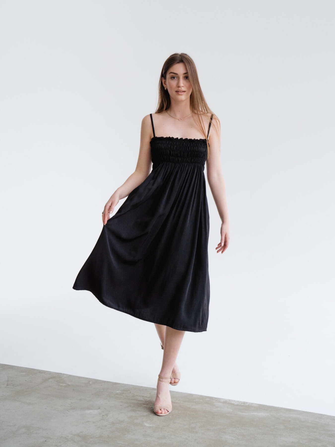 Платье миди MON VOL модель mv1433 Фото