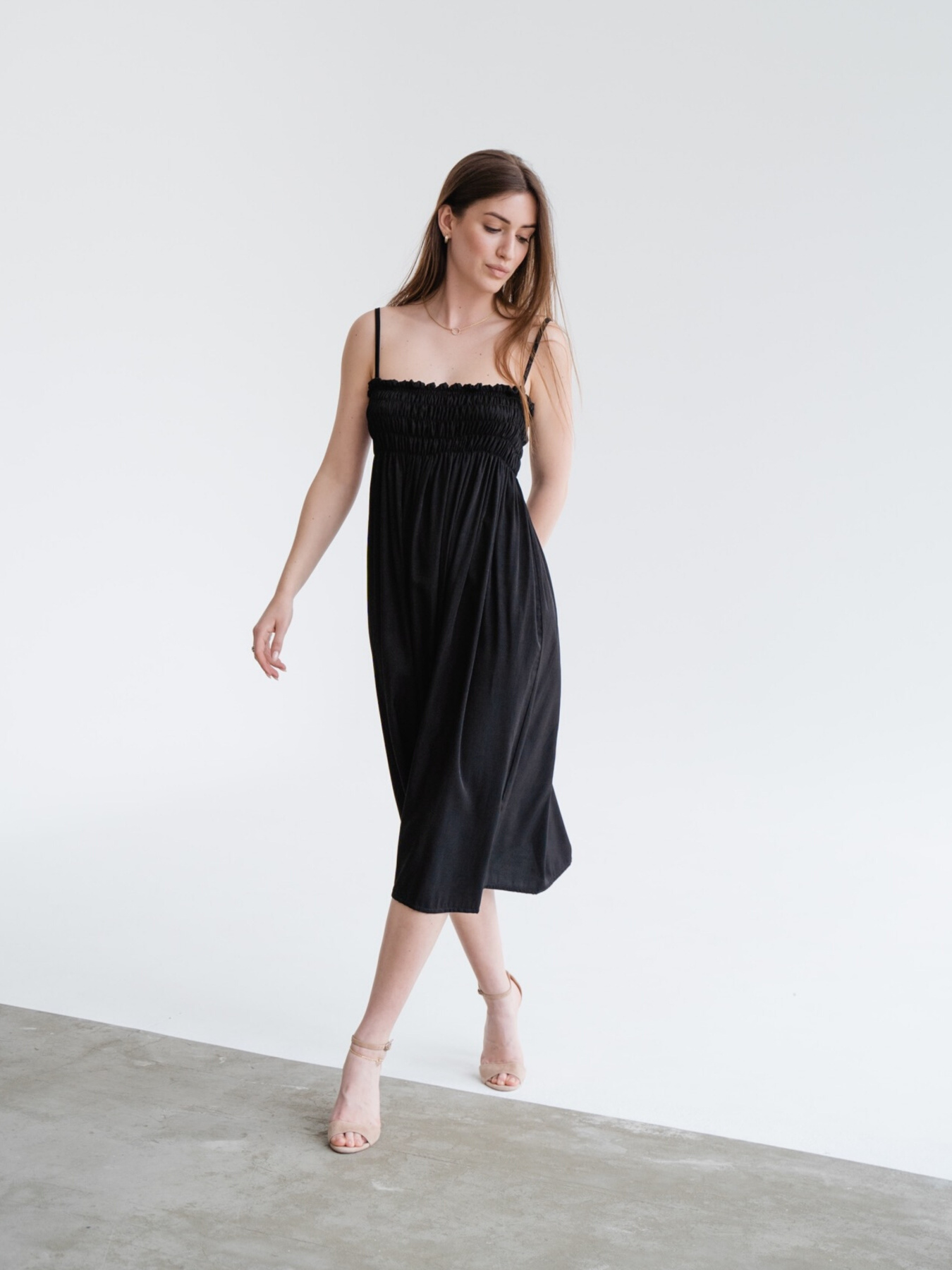 Сукня міді MON VOL модель mv1433 Сукня міді MON VOL модель mv1433 Фото