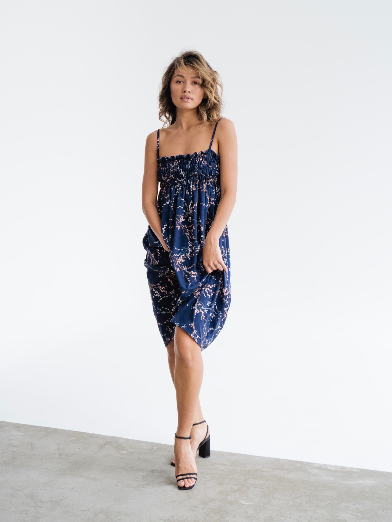 Платье миди MON VOL модель mv1434 Фото