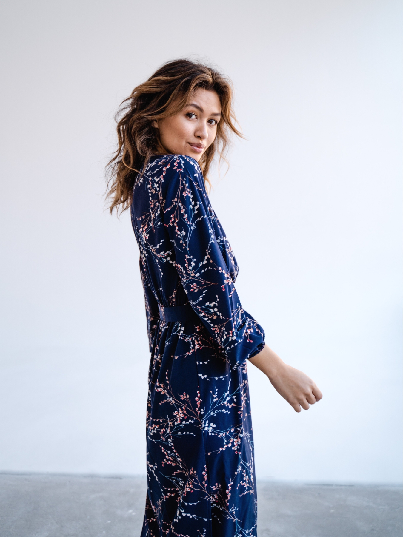 Платье миди MON VOL модель mv155np Фото