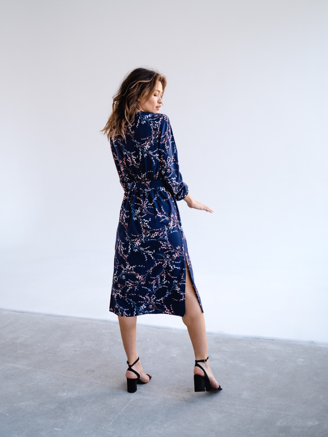 Сукня міді MON VOL модель mv155np Фото