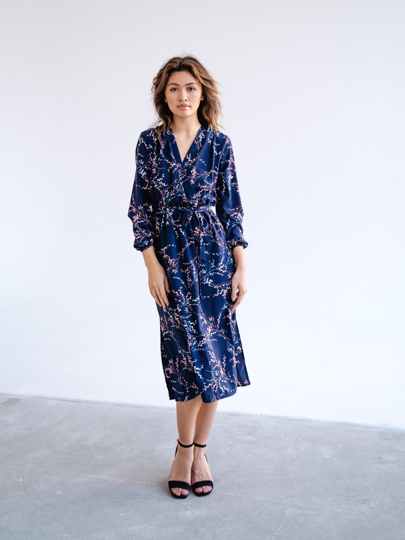 Сукня міді MON VOL модель mv155np Фото