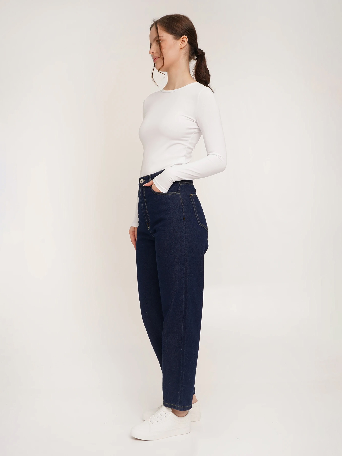 Джинси мом LAWA Модель 2000990390165 Фото