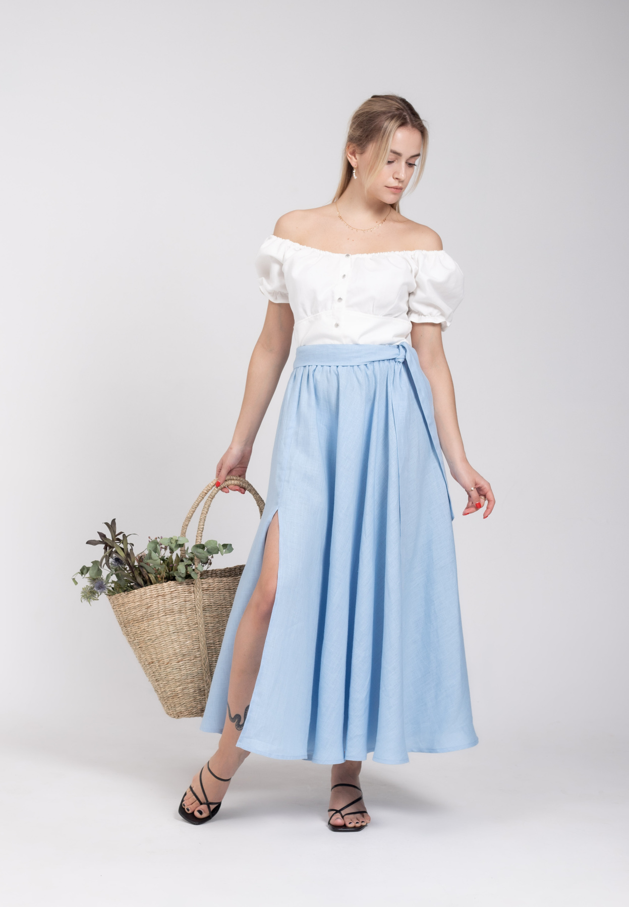 Юбка макси Feel and Fly модель 37211411 Фото