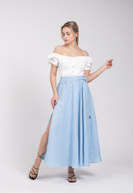 Юбка макси Feel and Fly модель 37211411 Фото