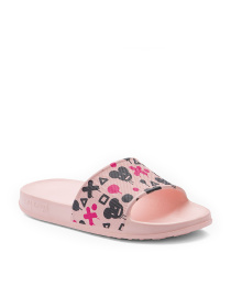 Шлепанцы COQUI модель 7083Pale_pink_Navy_mouse Фото