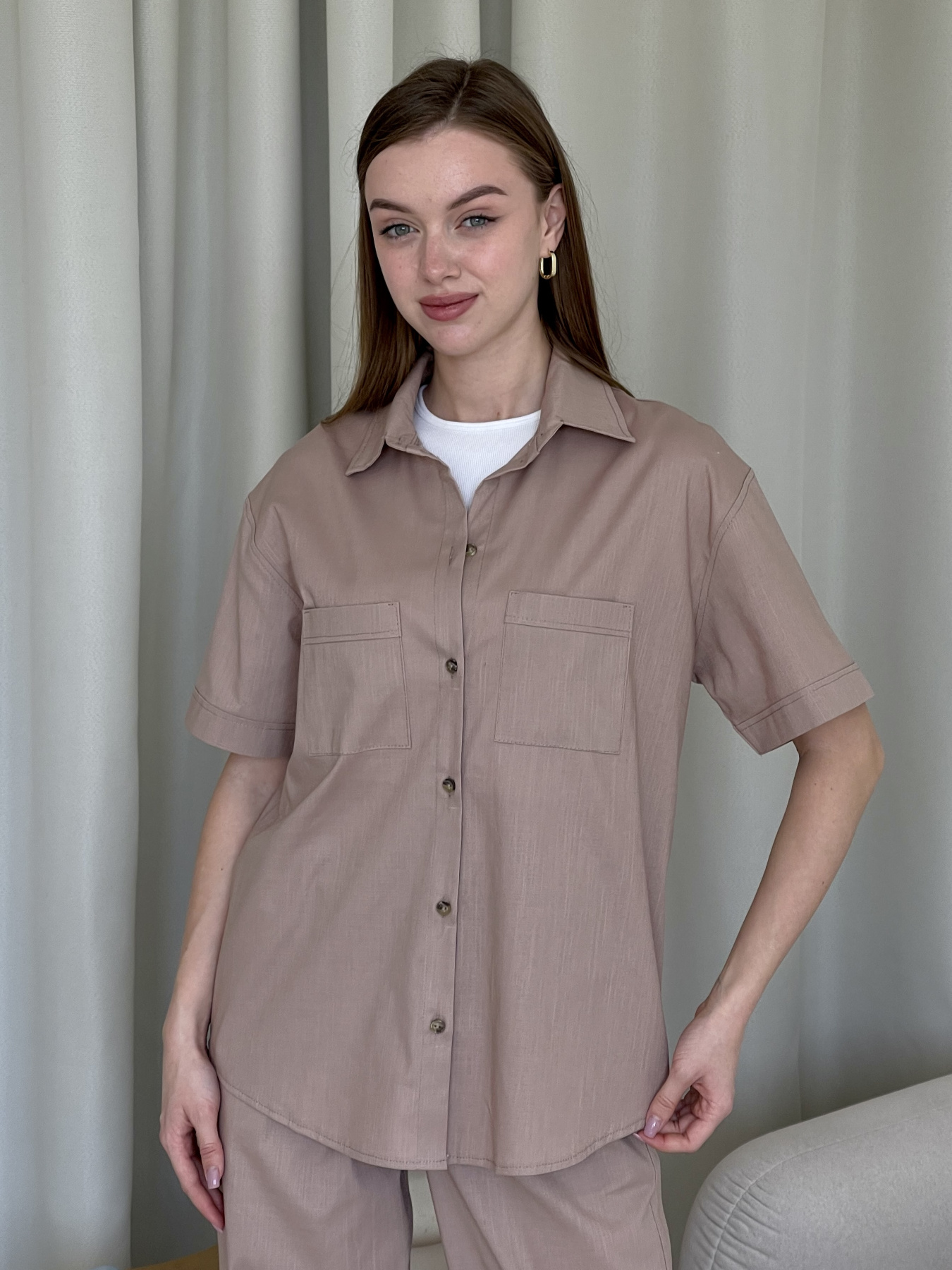 Сорочка повсякденна Merlini модель 200001204 Фото