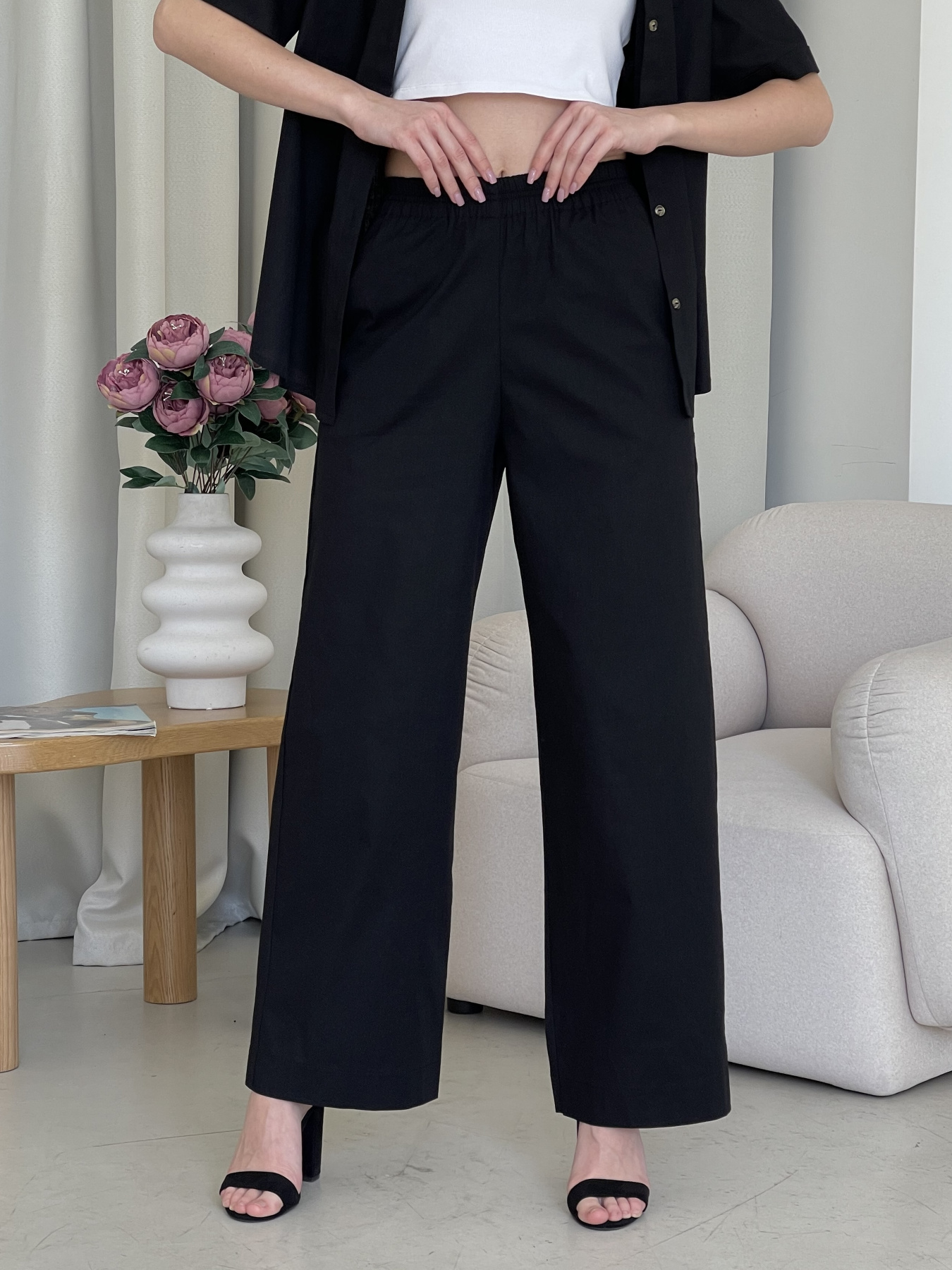 Штани палаццо Merlini Модель 600001201 Фото