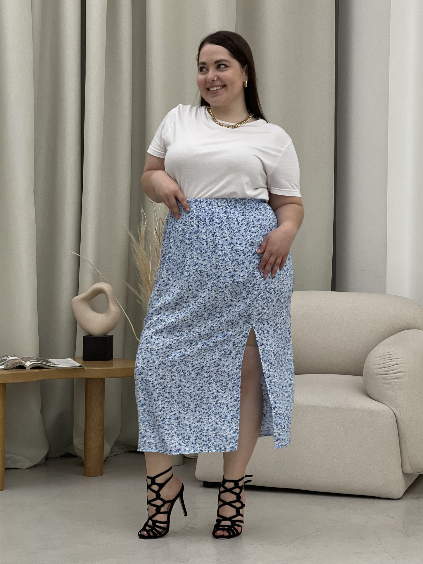 Юбка миди Merlini модель 400001265 Фото