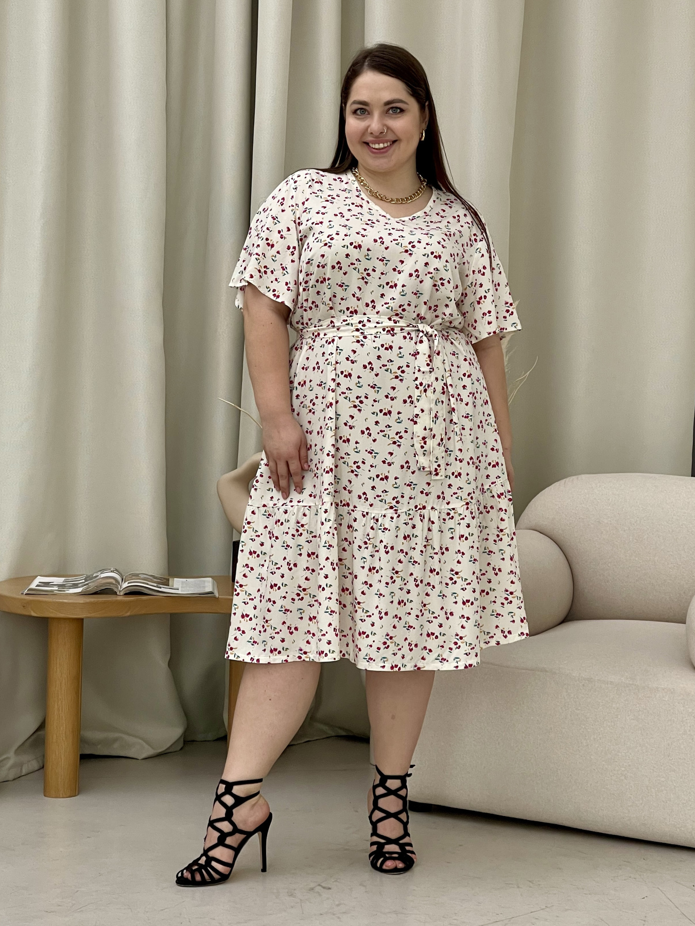 Платье миди Merlini модель 700001286 Фото