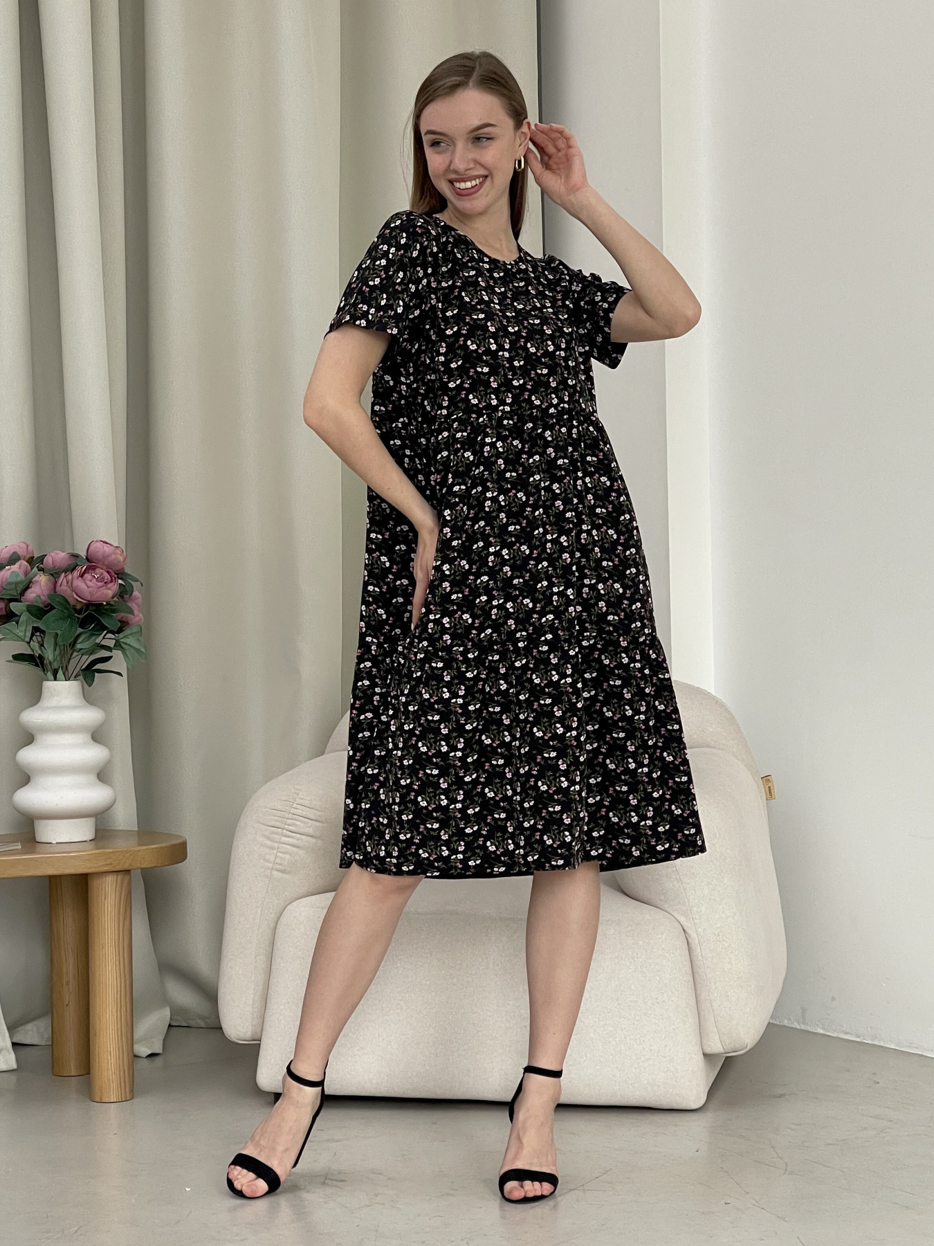 Платье миди Merlini модель 700001301 Фото