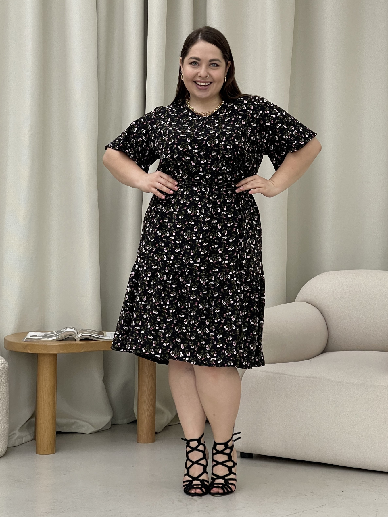 Платье миди Merlini модель 700001321 Фото