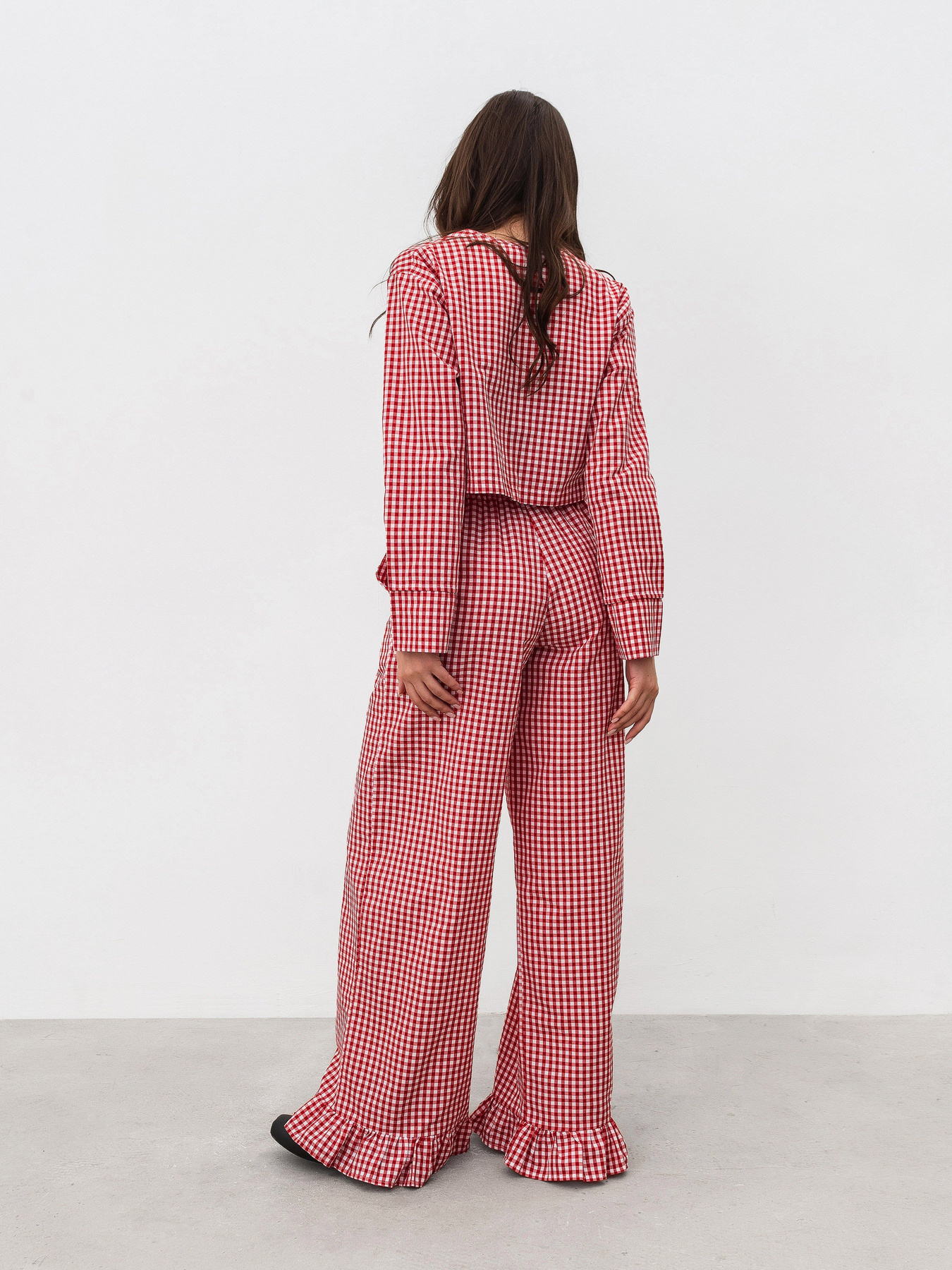 Штани палаццо Romashka Племер модель 205038802001 Фото