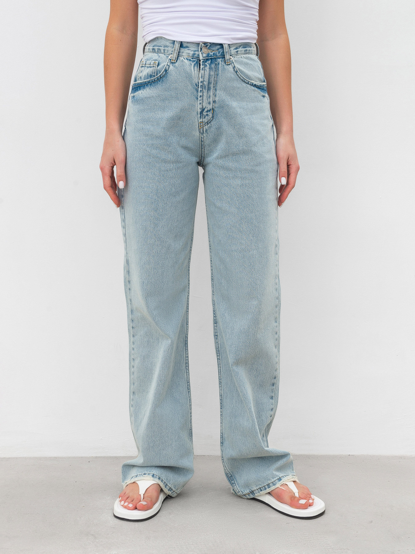 Широкі джинси Romashka Анаполіс модель 205038602041 Фото