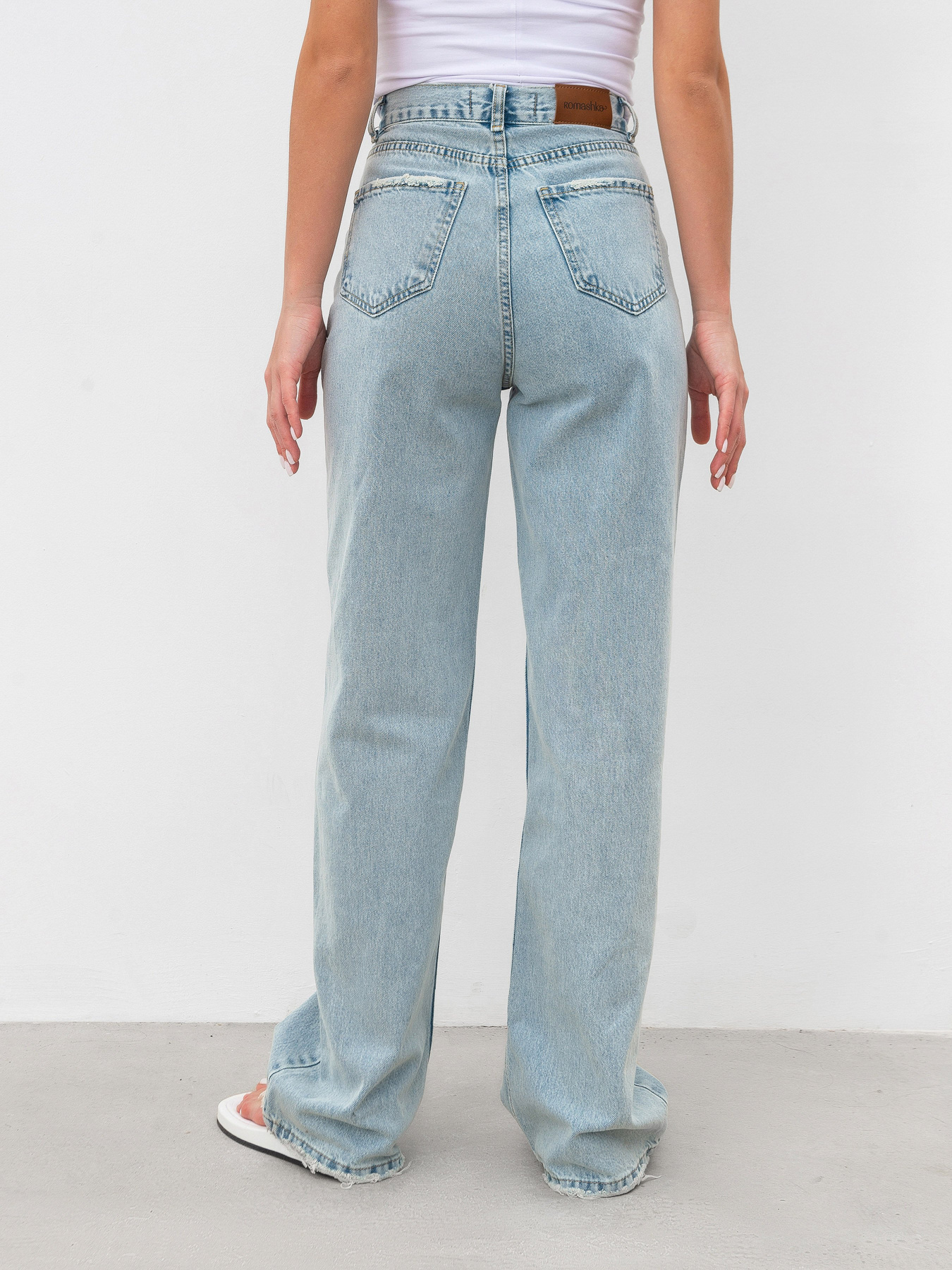 Широкі джинси Romashka Анаполіс модель 205038602041 Фото