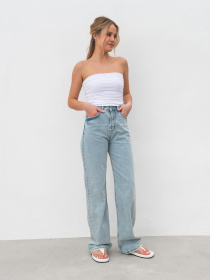 Широкі джинси Romashka Анаполіс модель 205038602041 Фото