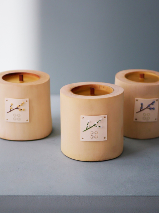 Свічка з ефірною олією жасмину WOOD MOOD модель 1213200000 Фото