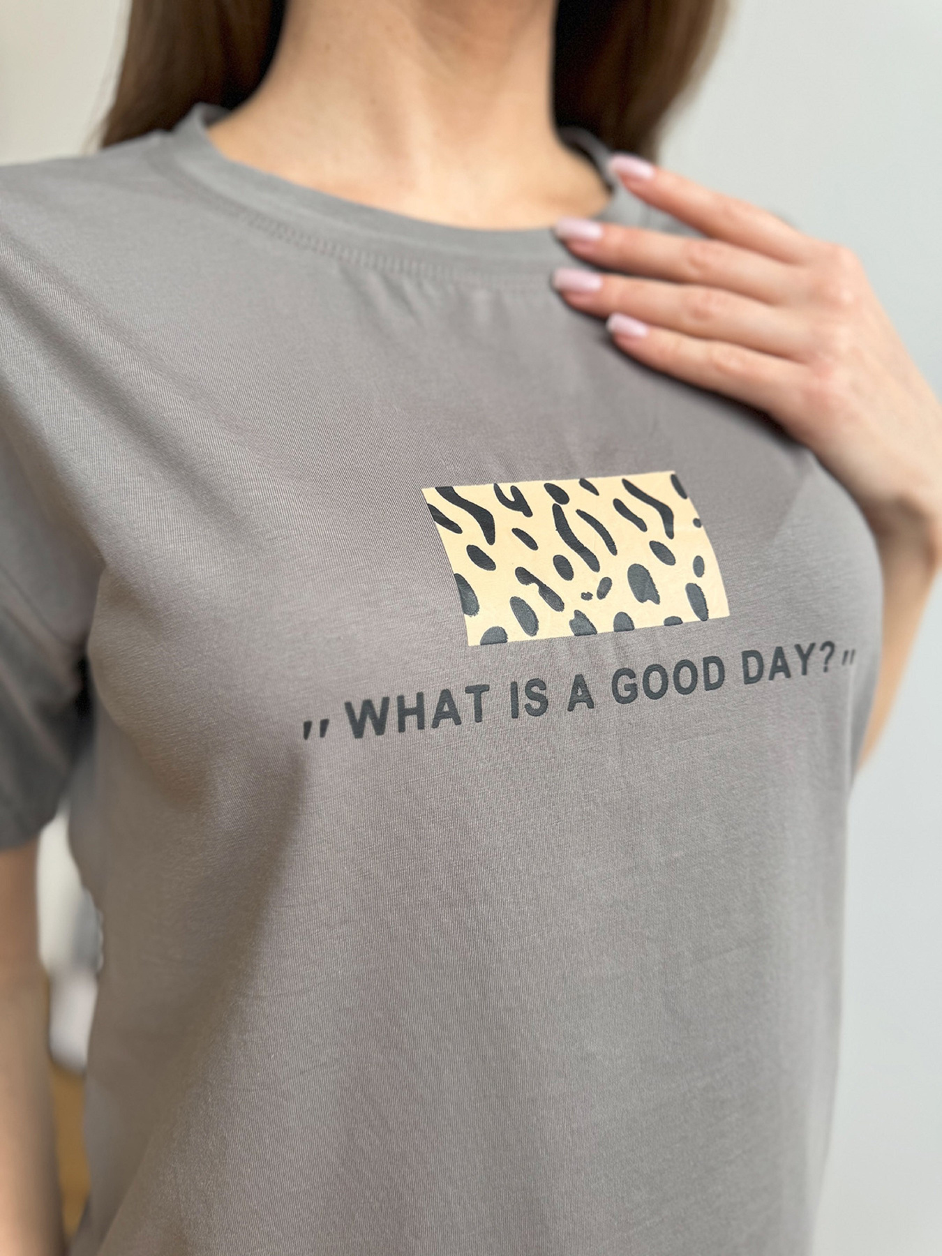 Футболка ISSA Plus модель WN20-605_темно_серый Фото