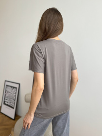 Футболка ISSA Plus модель WN20-605_темно_серый Фото