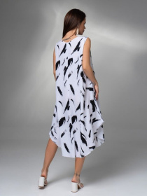 Сарафан ISSA Plus модель 14613_белый Фото
