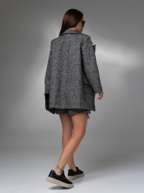 Повседневный костюм ISSA Plus модель 14623_мультиколор Повседневный костюм ISSA Plus модель 14623_мультиколор Фото