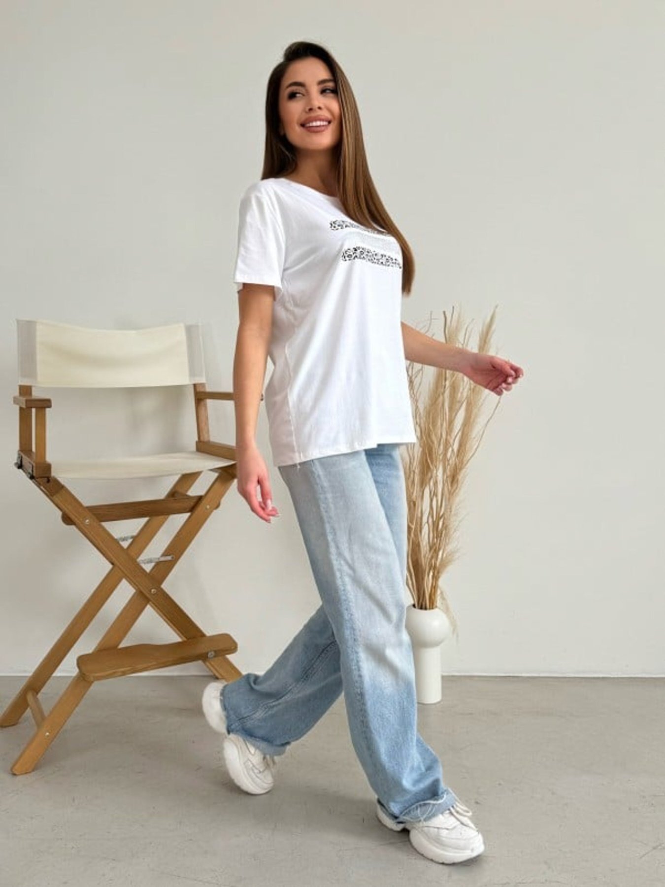 Футболка ISSA Plus модель WN20-620_белый Фото