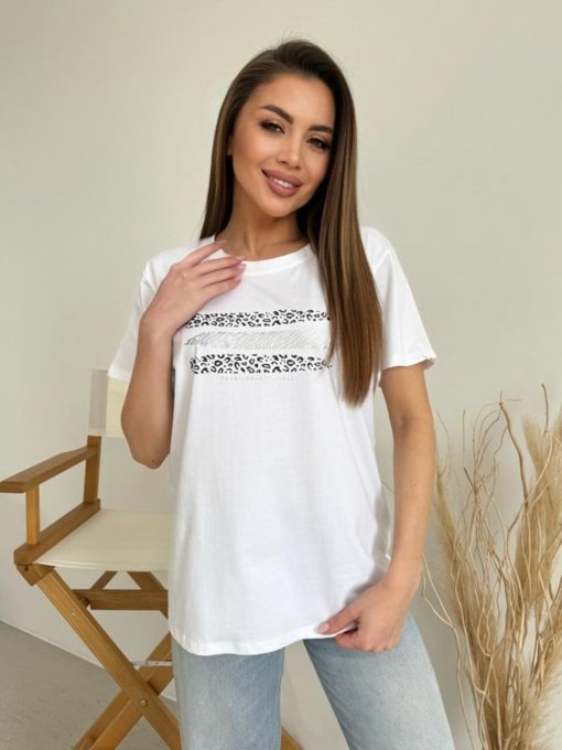 Футболка ISSA Plus модель WN20-620_белый Фото