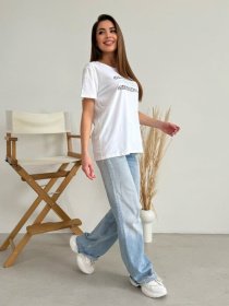 Футболка ISSA Plus модель WN20-620_белый Футболка ISSA Plus модель WN20-620_белый Фото