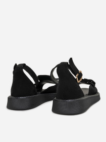 Сандалии ISSA Plus модель OB2-466_черный Фото