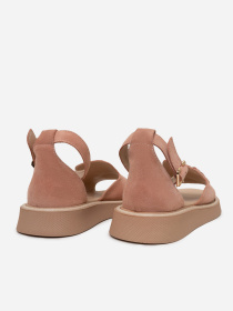 Сандалии ISSA Plus модель OB2-466_бежевый Фото