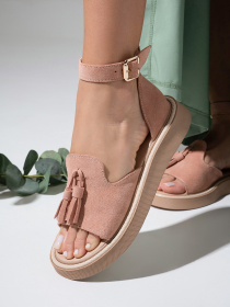 Сандалии ISSA Plus модель OB2-466_бежевый Фото