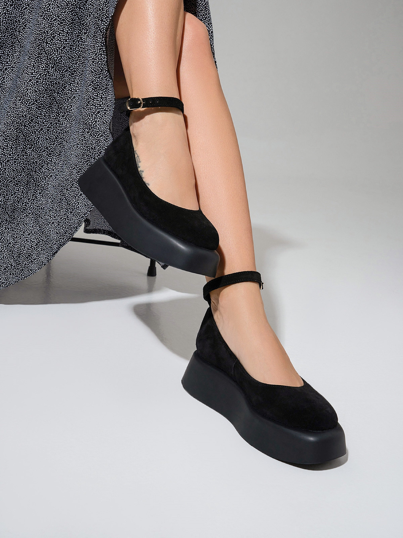 Туфли ISSA Plus модель OB2-467_черный Фото