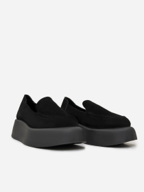 Лоферы ISSA Plus модель OB2-468_черный Фото