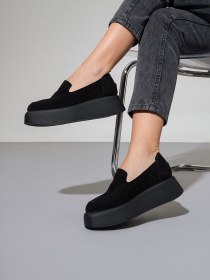 Лоферы ISSA Plus модель OB2-468_черный Фото