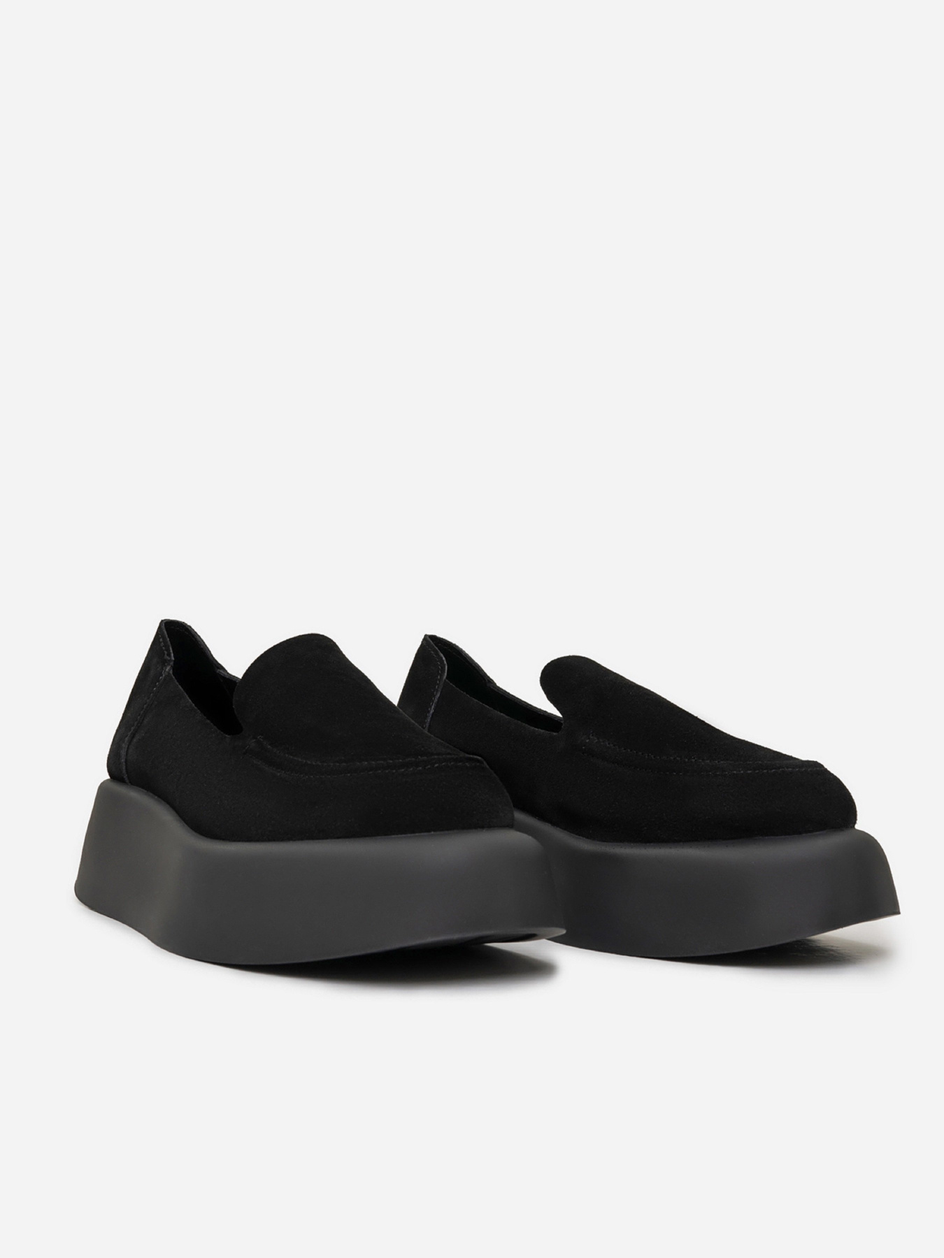 Лоферы ISSA Plus модель OB2-468_черный Фото