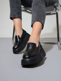 Лоферы ISSA Plus модель OB2-469_черный Фото