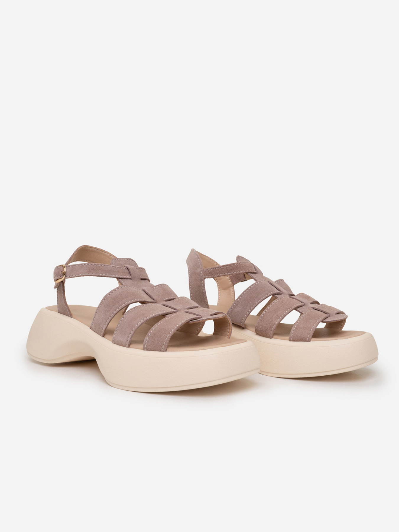 Сандалии ISSA Plus модель OB2-471_бежевый Фото