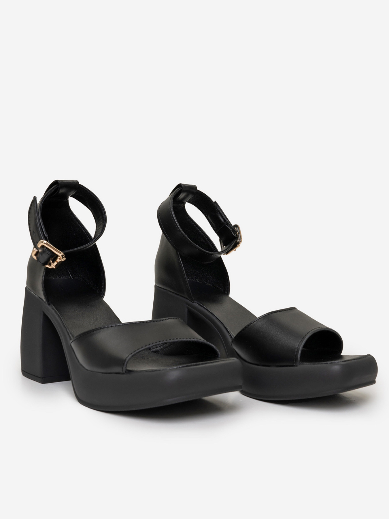 Босоніжки ISSA Plus модель OB2-472_черный Босоніжки ISSA Plus модель OB2-472_черный Фото