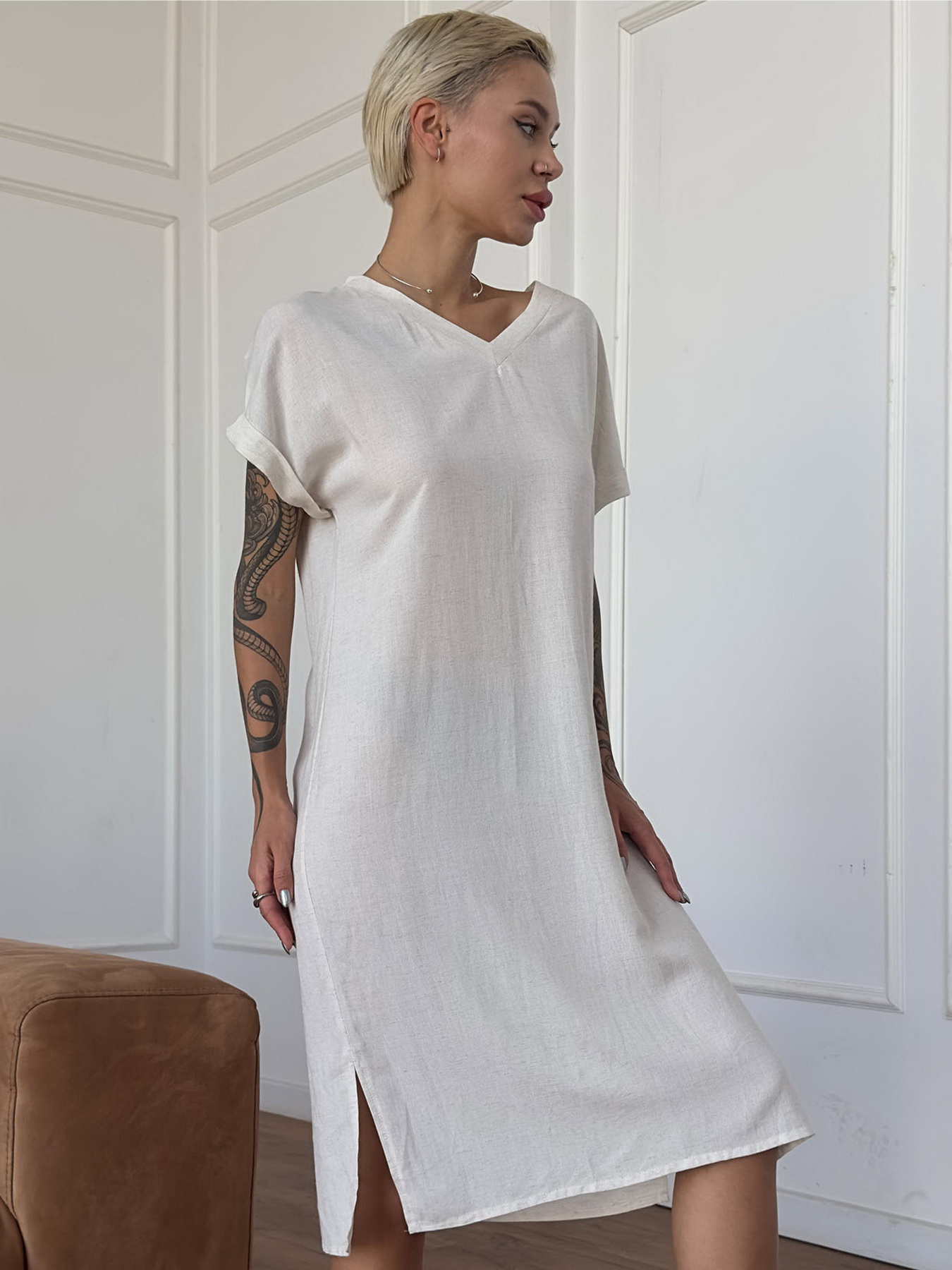 Сукня-футболка Leinle модель 1239369013 Сукня-футболка Leinle модель 1239369013 Фото