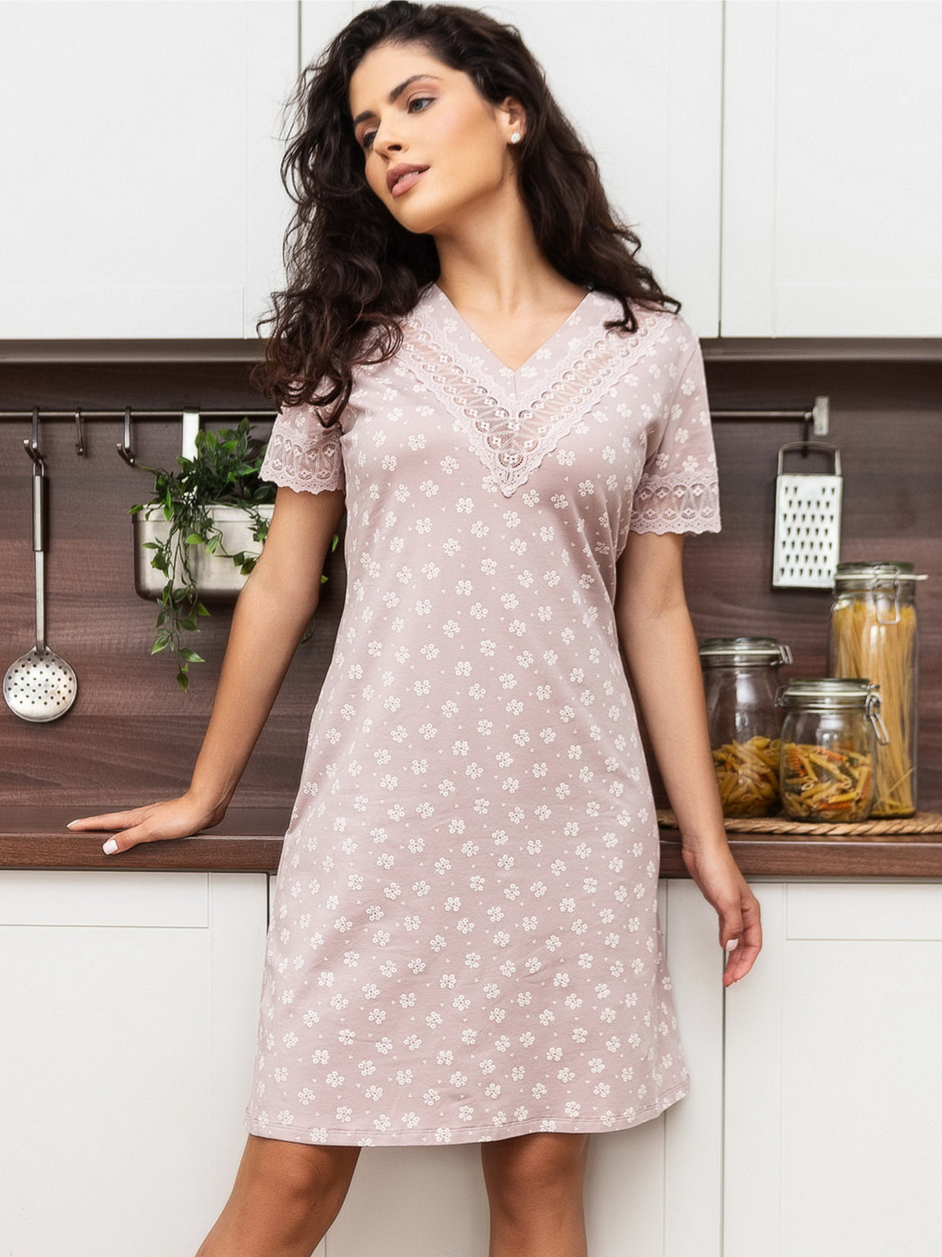 Нічна сорочка Roksana модель 1247316051 Нічна сорочка Roksana модель 1247316051 Фото