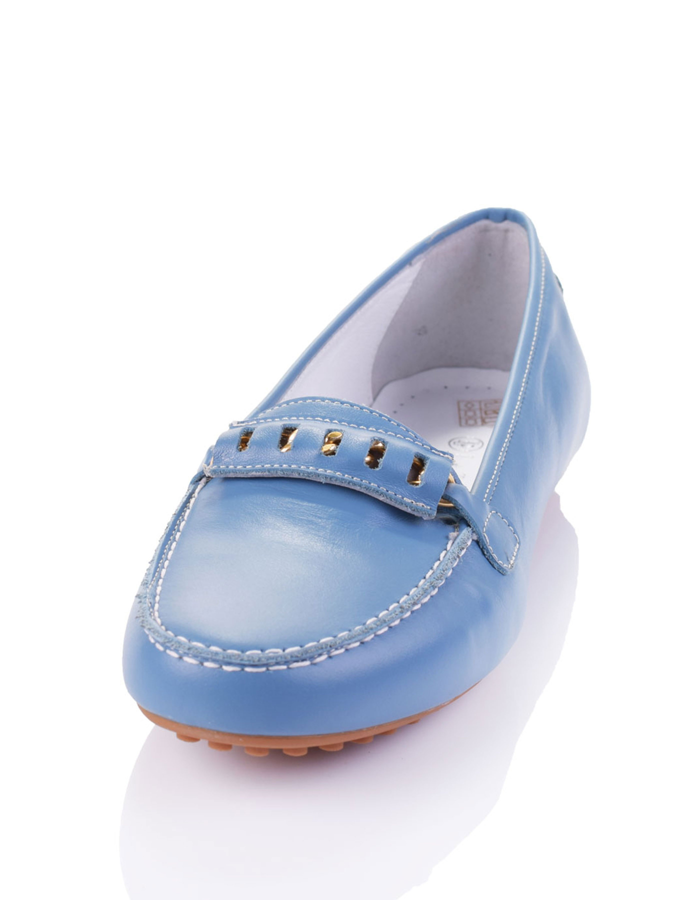 Мокасини Derisan модель 0607-2304-6150denim Фото