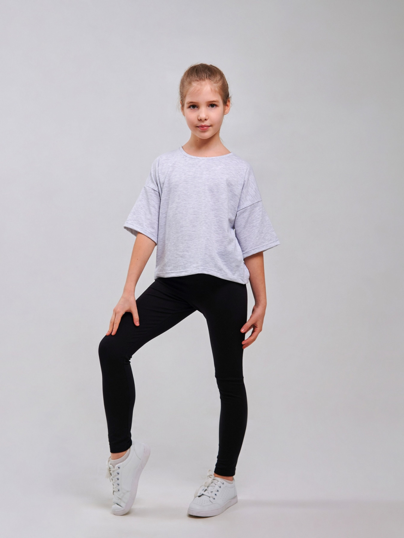 Футболка SMIL модель smil_110775-seryj-melanz Фото