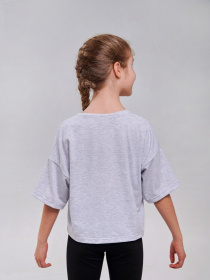 Футболка SMIL модель smil_110775-seryj-melanz Фото