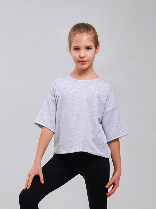 Футболка SMIL модель smil_110775-seryj-melanz Фото