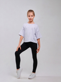 Футболка SMIL модель smil_110775-seryj-melanz Фото